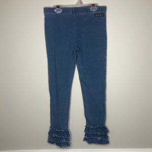 Matilda Jane jeggings with ruffle cuffs | EUC | size 6